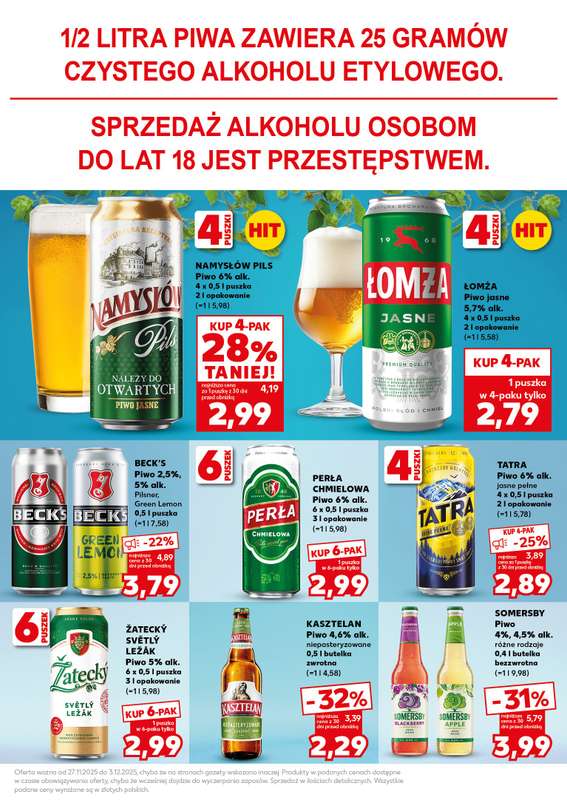 Kaufland - gazetka promocyjna Oferta Kaufland - SUPER SOBOTA od soboty 29.11 do soboty 29.11 - strona 23