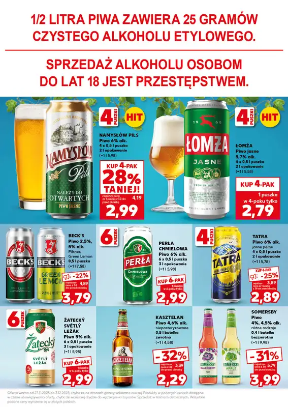 Kaufland - gazetka promocyjna Oferta Kaufland - SUPER SOBOTA od soboty 29.11 do soboty 29.11 - strona 23
