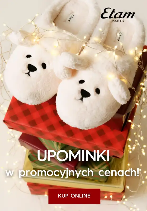 Prezenty - gazetka promocyjna Etam | Upominki w promocyjnych cenach! od czwartku 27.11 do wtorku 02.12