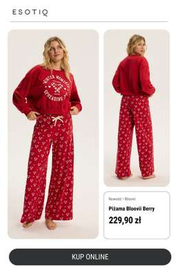 Piżama Bloovii Berry