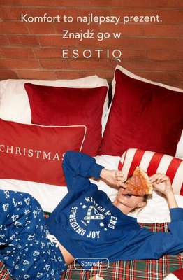 Esotiq - gazetka promocyjna Prezent pełen komfortu — odkryj piżamy i homewear od czwartku 27.11 