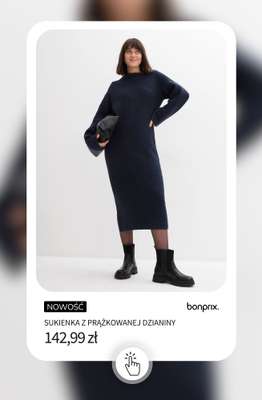 bonprix - gazetka promocyjna Dzianina - już od 59,99 zł od czwartku 27.11 do środy 03.12 - strona 4