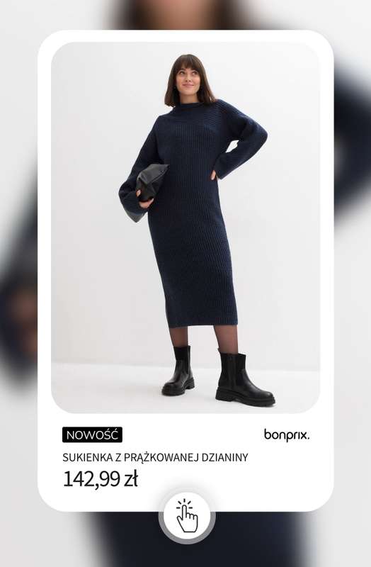 bonprix - gazetka promocyjna Dzianina - już od 59,99 zł od czwartku 27.11 do środy 03.12 - strona 4