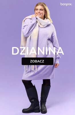 bonprix - gazetka promocyjna Dzianina - już od 59,99 zł od czwartku 27.11 do środy 03.12