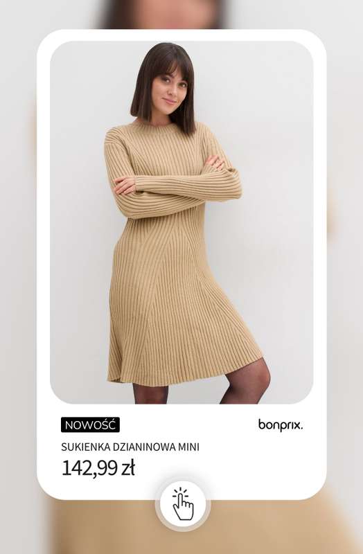 bonprix - gazetka promocyjna Dzianina - już od 59,99 zł od czwartku 27.11 do środy 03.12 - strona 15