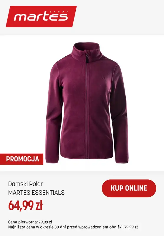 BLACK FRIDAY - gazetka promocyjna Martes Sport | -10% z kodem przy zakupie min. 2 produktów od piątku 28.11 do poniedziałku 01.12 - strona 4