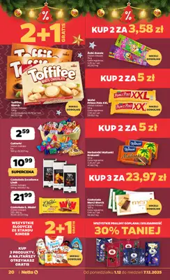 Netto - gazetka promocyjna Gazetka Spożywcza od poniedziałku 01.12 do niedzieli 07.12 - strona 20