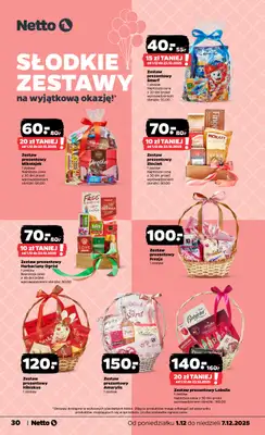 Netto - gazetka promocyjna Gazetka Spożywcza od poniedziałku 01.12 do niedzieli 07.12 - strona 30