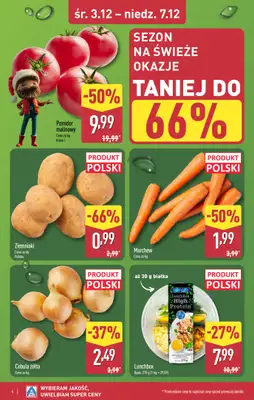 Aldi - gazetka promocyjna TULCE: WIELKIE OTWARCIE już w środę: 03.12! od środy 03.12 do niedzieli 07.12 - strona 4