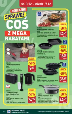 Aldi - gazetka promocyjna TULCE: WIELKIE OTWARCIE już w środę: 03.12! od środy 03.12 do niedzieli 07.12 - strona 20