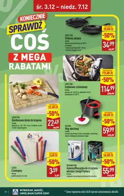 Aldi - gazetka promocyjna GOLENIÓW: WIELKIE OTWARCIE już w środę: 03.12! od środy 03.12 do niedzieli 07.12 - strona 22