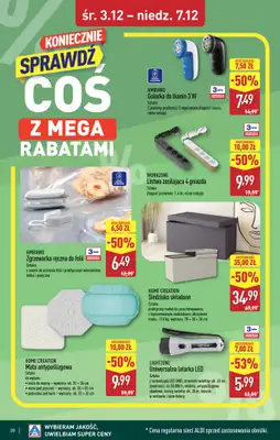 Aldi - gazetka promocyjna GOLENIÓW: WIELKIE OTWARCIE już w środę: 03.12! od środy 03.12 do niedzieli 07.12 - strona 20