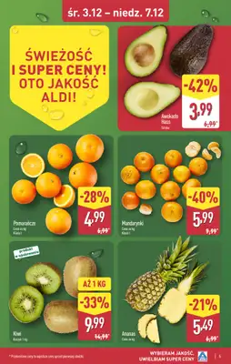 Aldi - gazetka promocyjna GOLENIÓW: WIELKIE OTWARCIE już w środę: 03.12! od środy 03.12 do niedzieli 07.12 - strona 5