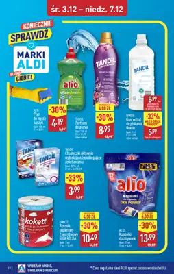 Aldi - gazetka promocyjna GOLENIÓW: WIELKIE OTWARCIE już w środę: 03.12! od środy 03.12 do niedzieli 07.12 - strona 12
