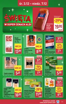 Aldi - gazetka promocyjna BLACHOWNIA: WIELKIE OTWARCIE już w środę: 03.12! od środy 03.12 do niedzieli 07.12 - strona 15