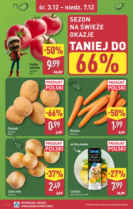 Aldi - gazetka promocyjna BLACHOWNIA: WIELKIE OTWARCIE już w środę: 03.12! od środy 03.12 do niedzieli 07.12 - strona 4