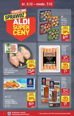 Aldi - gazetka promocyjna BLACHOWNIA: WIELKIE OTWARCIE już w środę: 03.12! od środy 03.12 do niedzieli 07.12 - strona 2