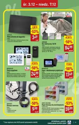 Aldi - gazetka promocyjna BLACHOWNIA: WIELKIE OTWARCIE już w środę: 03.12! od środy 03.12 do niedzieli 07.12 - strona 23