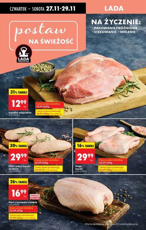 Biedronka - gazetka promocyjna Od czwartku, Z ladą tradycyjną od czwartku 27.11 do środy 03.12 - strona 30