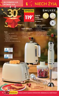 Biedronka - gazetka promocyjna Okazje tygodnia od 29.11 od soboty 29.11 do środy 17.12 - strona 10