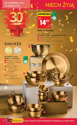 Biedronka - gazetka promocyjna Okazje tygodnia od 29.11 od soboty 29.11 do środy 17.12 - strona 6