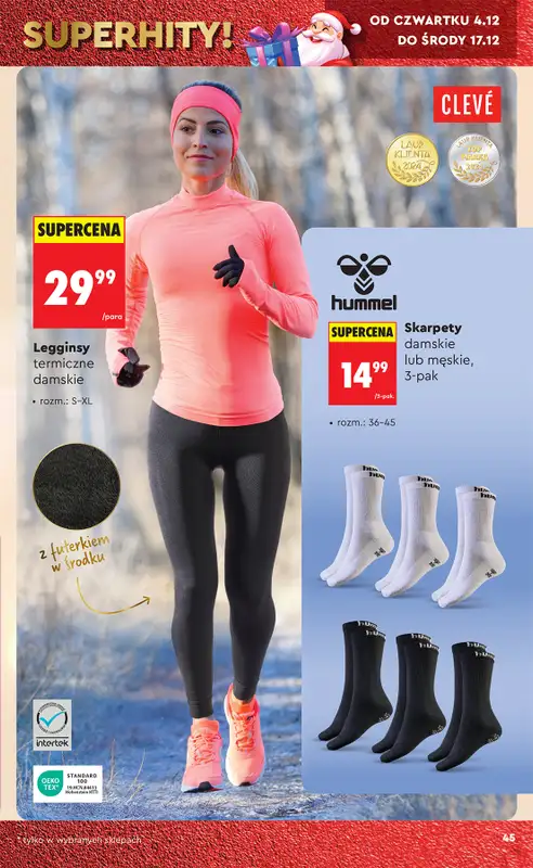 Biedronka - gazetka promocyjna Okazje tygodnia od 29.11 od soboty 29.11 do środy 17.12 - strona 45