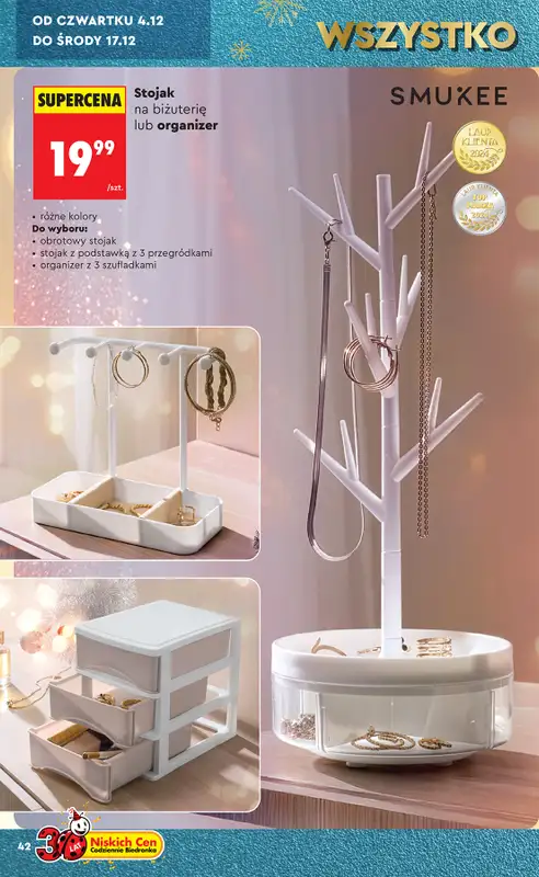 Biedronka - gazetka promocyjna Okazje tygodnia od 29.11 od soboty 29.11 do środy 17.12 - strona 42