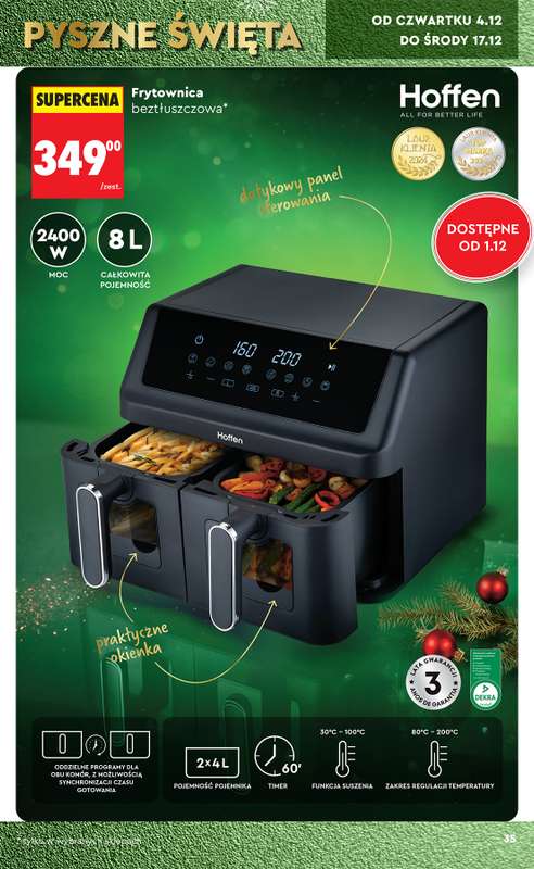 Biedronka - gazetka promocyjna Okazje tygodnia od 29.11 od soboty 29.11 do środy 17.12 - strona 35