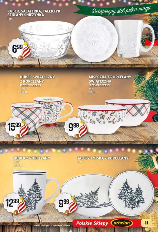 Arhelan - gazetka promocyjna Prezentobranie w Arhelanie! od piątku 28.11 do poniedziałku 05.01 - strona 11