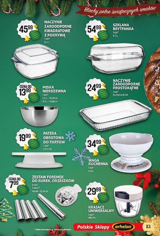 Arhelan - gazetka promocyjna Prezentobranie w Arhelanie! od piątku 28.11 do poniedziałku 05.01 - strona 15