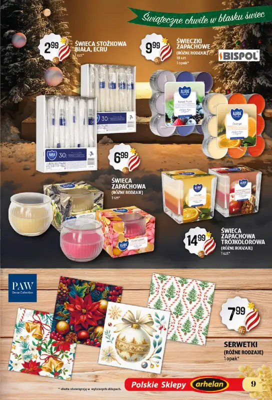 Arhelan - gazetka promocyjna Prezentobranie w Arhelanie! od piątku 28.11 do poniedziałku 05.01 - strona 9