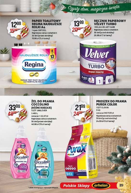Arhelan - gazetka promocyjna Prezentobranie w Arhelanie! od piątku 28.11 do poniedziałku 05.01 - strona 19