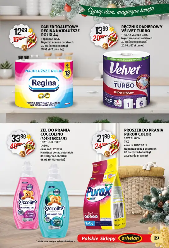 Arhelan - gazetka promocyjna Prezentobranie w Arhelanie! od piątku 28.11 do poniedziałku 05.01 - strona 19