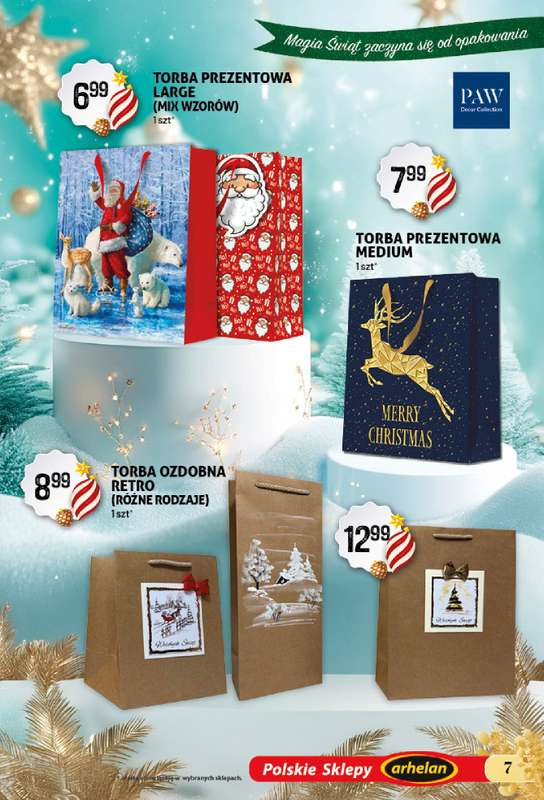 Arhelan - gazetka promocyjna Prezentobranie w Arhelanie! od piątku 28.11 do poniedziałku 05.01 - strona 7