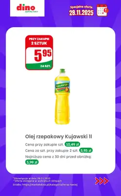 Dino - gazetka promocyjna Specjalna oferta na 28.11.2025 - promocje spoza gazetki od piątku 28.11 do piątku 28.11 - strona 14