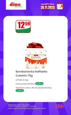 Dino - gazetka promocyjna Specjalna oferta na 28.11.2025 - promocje spoza gazetki od piątku 28.11 do piątku 28.11 - strona 12
