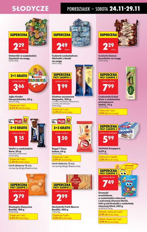 Biedronka - gazetka promocyjna Od poniedziałku, Z ladą tradycyjną od poniedziałku 24.11 do niedzieli 30.11 - strona 67