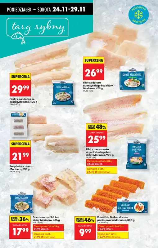 Biedronka - gazetka promocyjna Od poniedziałku, Z ladą tradycyjną od poniedziałku 24.11 do niedzieli 30.11 - strona 47