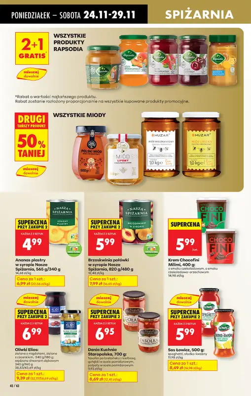 Biedronka - gazetka promocyjna Od poniedziałku od poniedziałku 24.11 do niedzieli 30.11 - strona 64