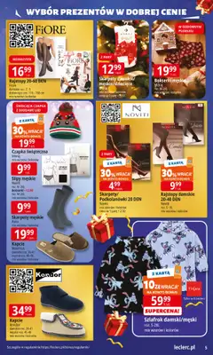 Leclerc - gazetka promocyjna Oferta E.Leclerc I Wybór prezentów w dobrej cenie od wtorku 02.12 do niedzieli 14.12 - strona 5