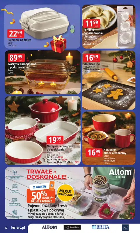 Leclerc - gazetka promocyjna Oferta E.Leclerc I Wybór prezentów w dobrej cenie od wtorku 02.12 do niedzieli 14.12 - strona 10