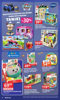 Leclerc - gazetka promocyjna Oferta E.Leclerc I Wybór prezentów w dobrej cenie od wtorku 02.12 do niedzieli 14.12 - strona 14