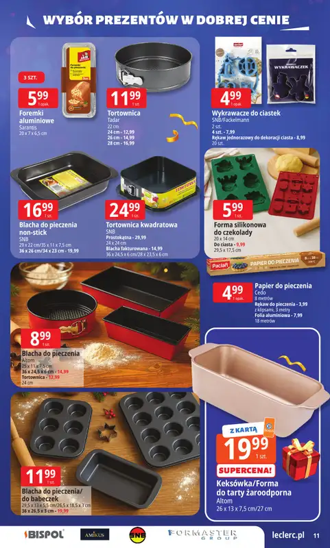 Leclerc - gazetka promocyjna Oferta E.Leclerc I Wybór prezentów w dobrej cenie od wtorku 02.12 do niedzieli 14.12 - strona 11