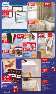 Leclerc - gazetka promocyjna Oferta E.Leclerc I Wybór prezentów w dobrej cenie od wtorku 02.12 do niedzieli 14.12 - strona 4