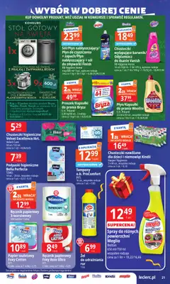 Leclerc - gazetka promocyjna Oferta E.Leclerc I Wybór prezentów w dobrej cenie od wtorku 02.12 do niedzieli 14.12 - strona 21