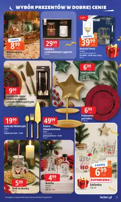 Leclerc - gazetka promocyjna Oferta E.Leclerc I Wybór prezentów w dobrej cenie od wtorku 02.12 do niedzieli 14.12 - strona 7