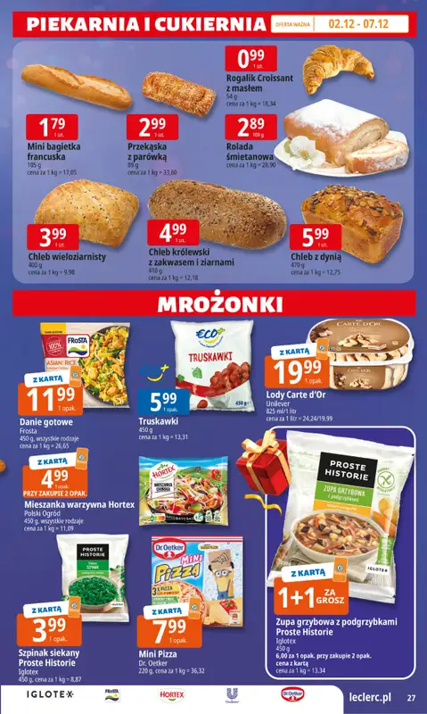 Leclerc - gazetka promocyjna Oferta E.Leclerc I Wybór prezentów w dobrej cenie od wtorku 02.12 do niedzieli 14.12 - strona 27