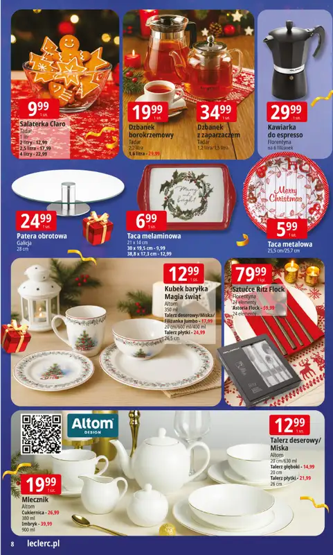 Leclerc - gazetka promocyjna Oferta E.Leclerc I Wybór prezentów w dobrej cenie od wtorku 02.12 do niedzieli 14.12 - strona 8