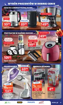Leclerc - gazetka promocyjna Oferta E.Leclerc I Wybór prezentów w dobrej cenie od wtorku 02.12 do niedzieli 14.12 - strona 19