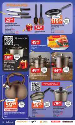 Leclerc - gazetka promocyjna Oferta E.Leclerc I Wybór prezentów w dobrej cenie od wtorku 02.12 do niedzieli 14.12 - strona 12